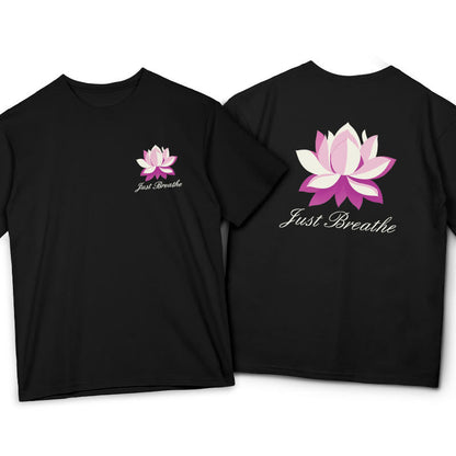 Mythstone Lotus Just Breathe Tee T-shirt