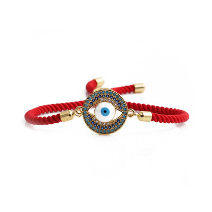 Mythstone Evil Eye Red String Protection Bracelet