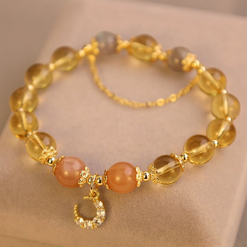 Mythstone Blessed Moon Citrine Abundant Energy Bracelet