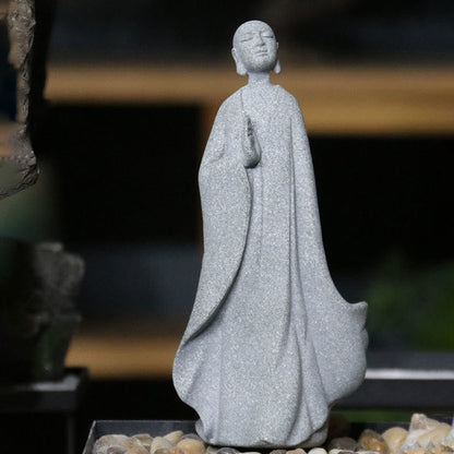 Mythstone Meditation Buddha Monk Serenity Home Decoration