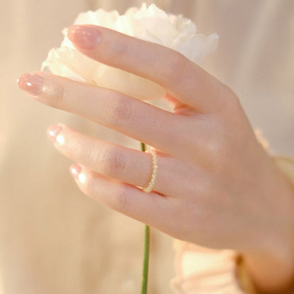 Mythstone Natural Citrine Happiness Prosperity Ring