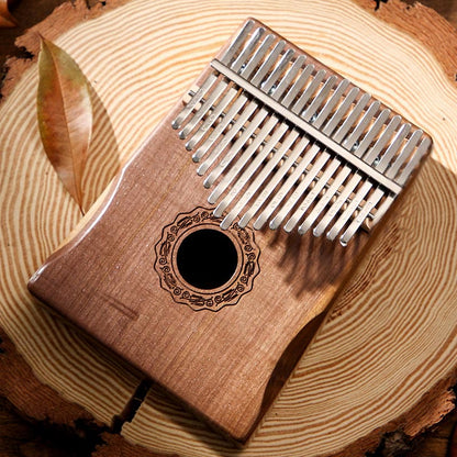 Mythstone Kalimba 17 Keys Thumb Piano Mahogany Wood Acacia Walnut Portable Finger Piano