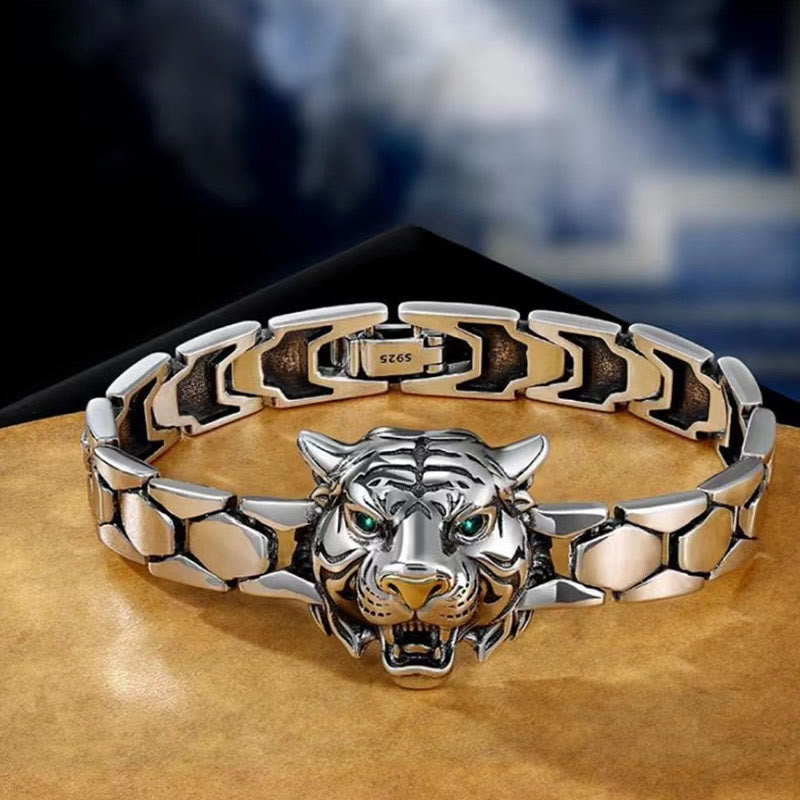 Mythstone Tiger Head Design Healing Bracelet