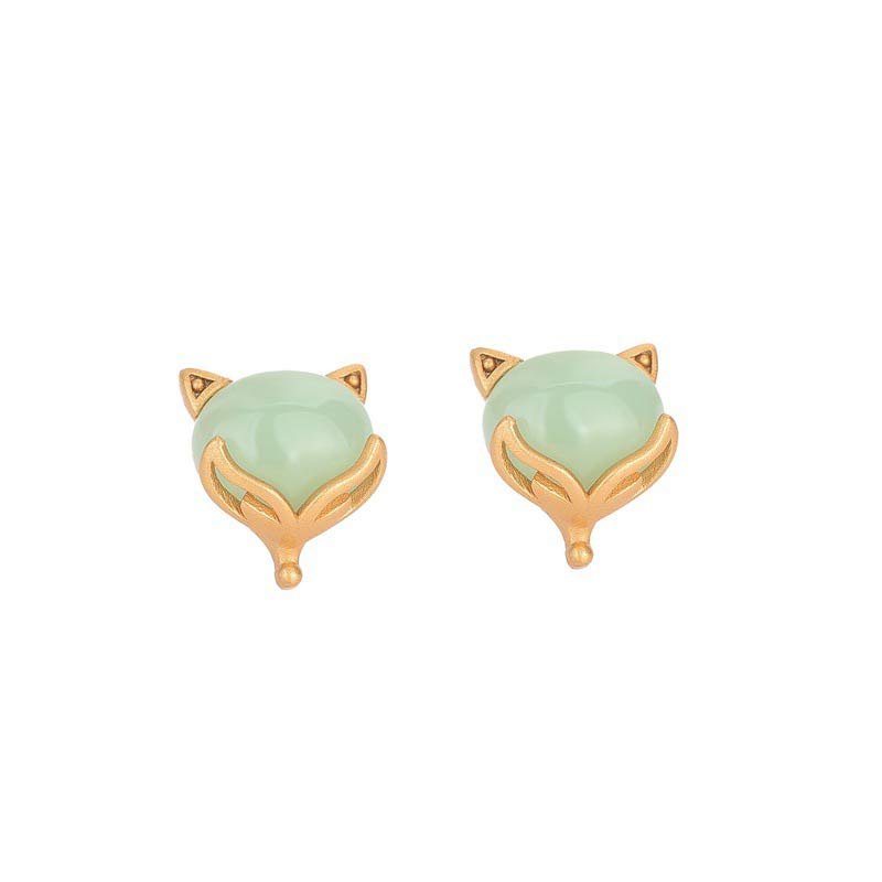 Mythstone FengShui Jade Luck Earrings