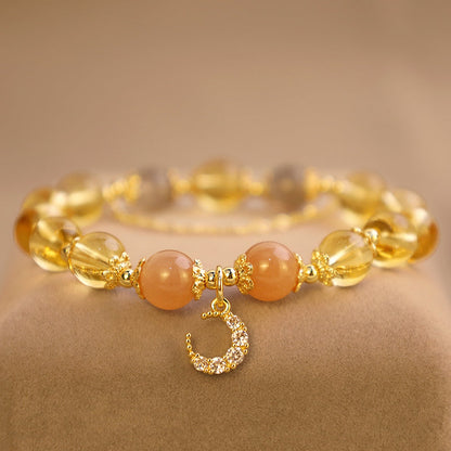 Mythstone Blessed Moon Citrine Abundant Energy Bracelet