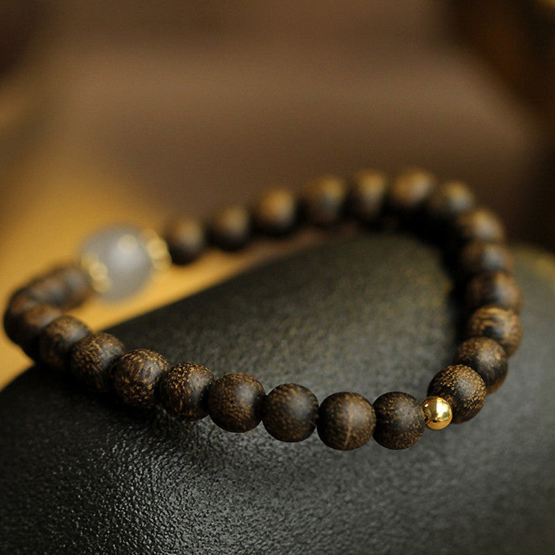 Mythstone Agarwood Jade Strength Calm Bracelet