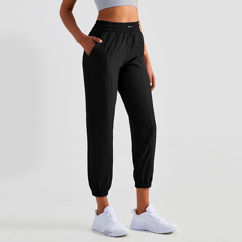 Pantalones deportivos de yoga y fitness de cintura alta Mythstone con bolsillos 