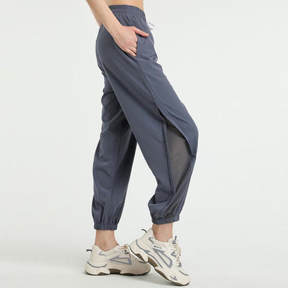 Pantalones deportivos de yoga y fitness holgados de cintura alta Mythstone con bolsillos 