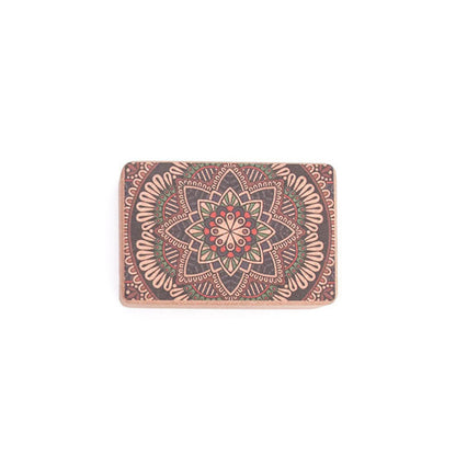 Mythstone Tibetan Mandala Mindful Yoga Cork Block