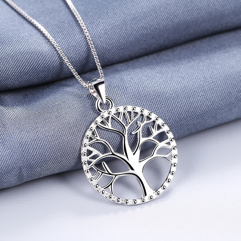 Mythstone The Tree of Life 925 Sterling Silver Creation Necklace Pendant