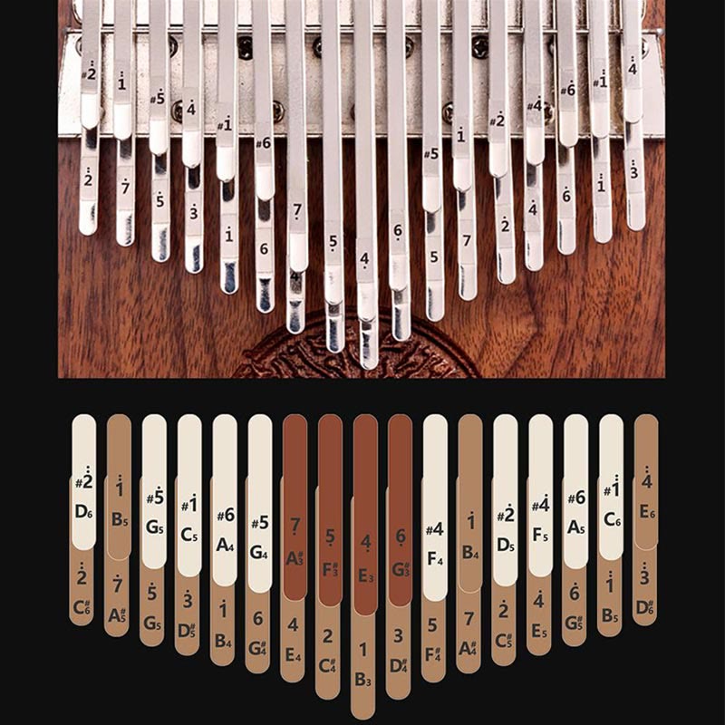 Mythstone Kalimba 34 Keys Thumb Piano Tree of Life Design Portable Finger Marimba Piano