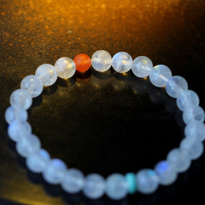 Mythstone Moonstone Calm Healing Positive Bracelet