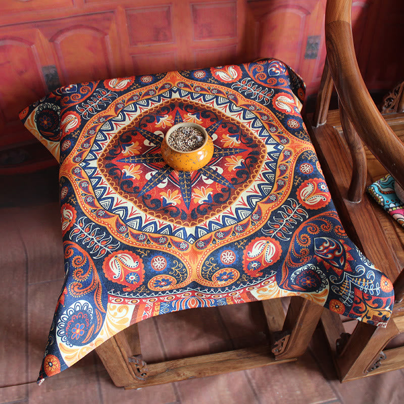 Mythstone Boho Mandala Tablecloth Home Table Cover Decor