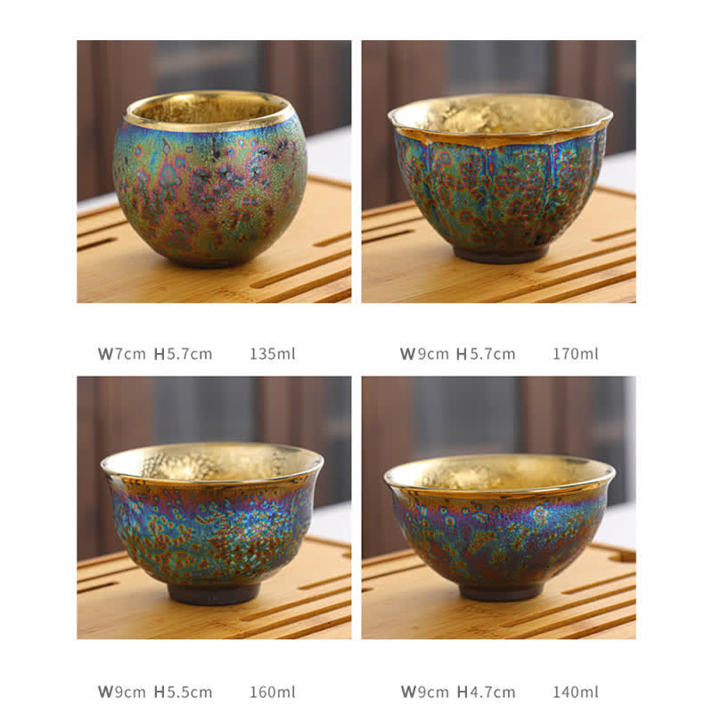 Mythstone Colorful Ceramic Teacup Tea Cups