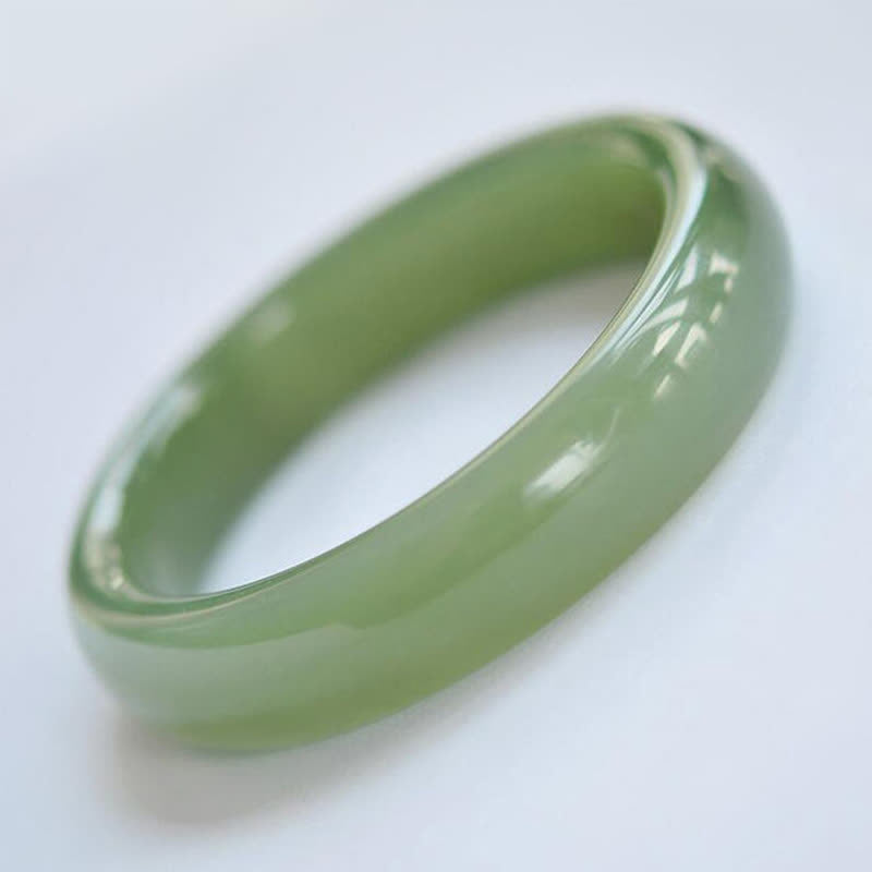 Mythstone Jade Abundance Blessing Bangle Bracelet