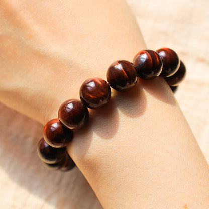 Mythstone Natural Tiger Eye Healing Bead Bracelet