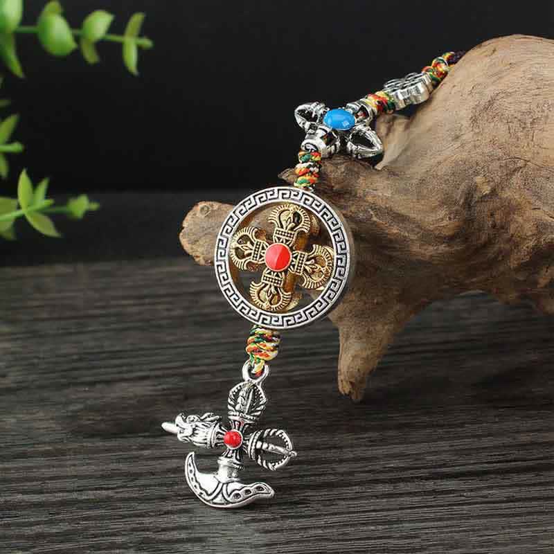 Mythstone Tibet Vajra Spiritual Power Car Hanging Decoration