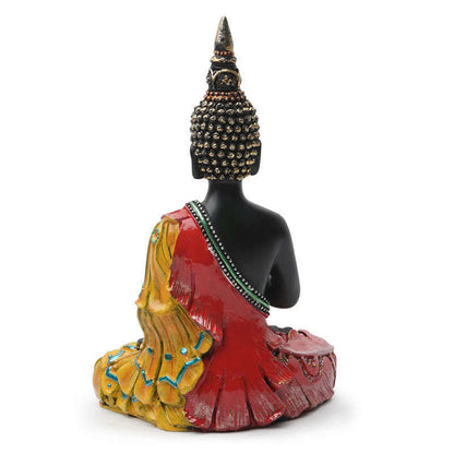 Mythstone Thai Buddha Serenity Resin Statue Decoration