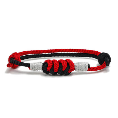 MythStone Simple Design King Kong Knot Strength Braid String Bracelet