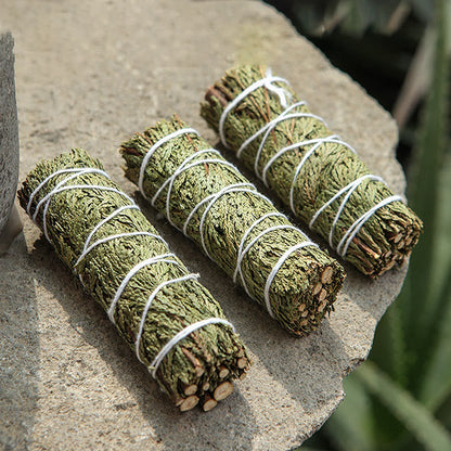 Mythstone Cedar Smudge Stick for Home Cleansing Incense Meditation and Rituals Cedar Sticks Incense Wands