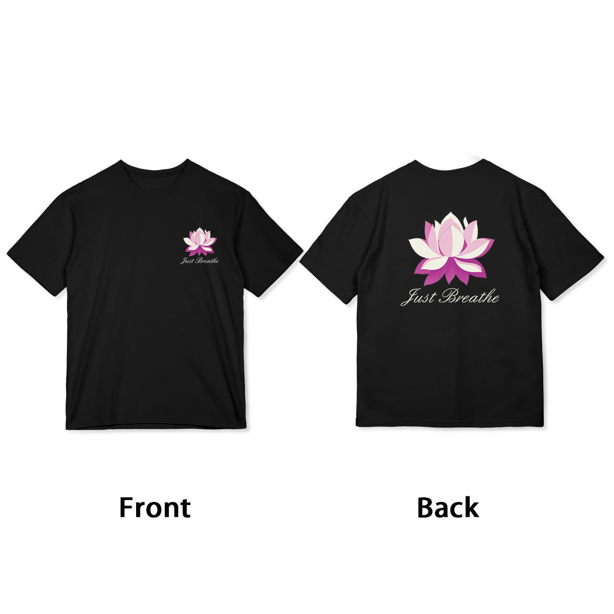 Mythstone Lotus Just Breathe Tee T-shirt