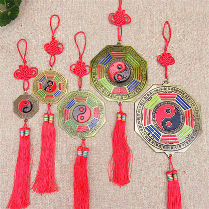 Mythstone Feng Shui Bagua Map Chinese Knotting Harmony Energy Map Mirror