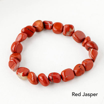 Natural Irregular Shape Crystal Stone Spiritual Awareness Bracelet