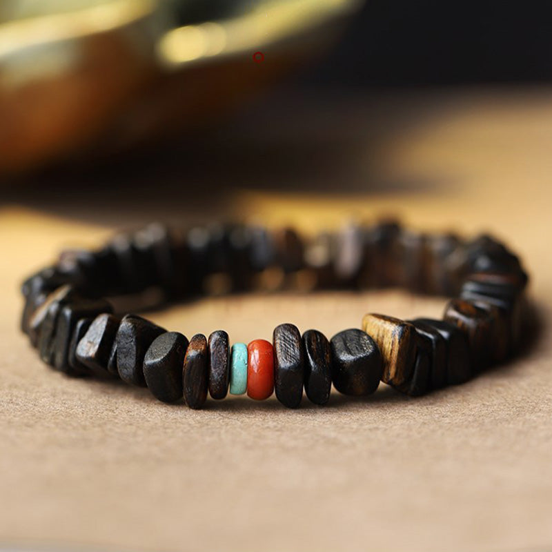 Mythstone Agarwood Red Agate Balance Bracelet