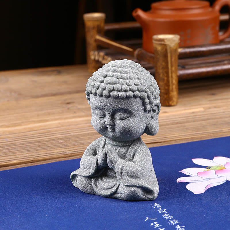 Mythstone Meditation Praying Buddha Compassion Serenity Home Decoration