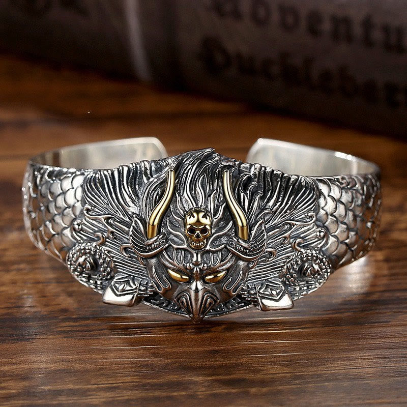 Mythstone Tibetan Garuda Bird Wisdom Protection Bracelet Bangle