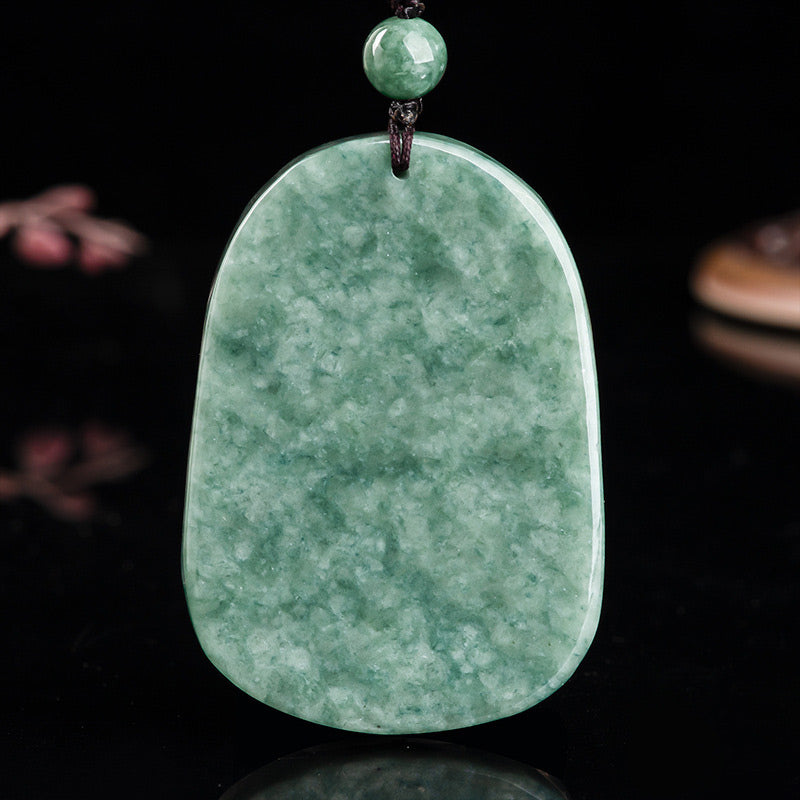 Mythstone Chinese Zodiac Dragon Jade Prosperity Necklace Bead String Pendant