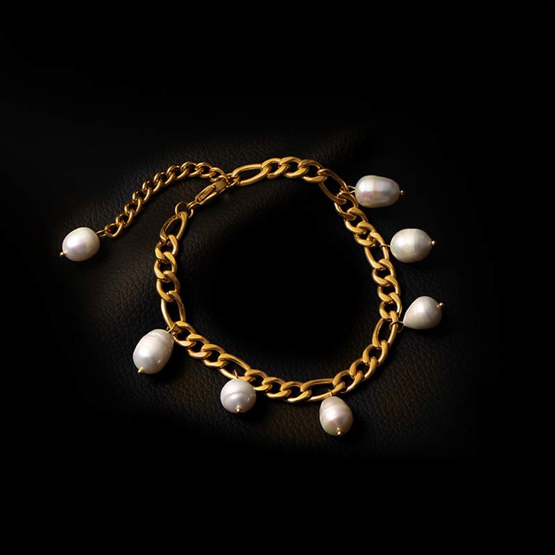 Mythstone Pearl Happiness Wealth Anklet