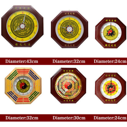 Mythstone Feng Shui Bagua Map Balance Energy Map Wall Clock