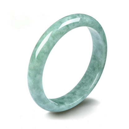 Mythstone Natural Jade Prosperity Bangle Bracelet