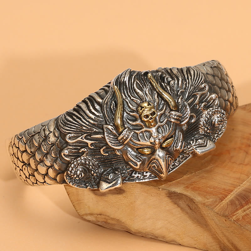 Mythstone Tibetan Garuda Bird Wisdom Protection Bracelet Bangle