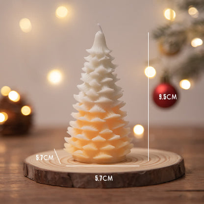 Mythstone Christmas Tree Scented Soy Wax Candle Gift For Family Friends