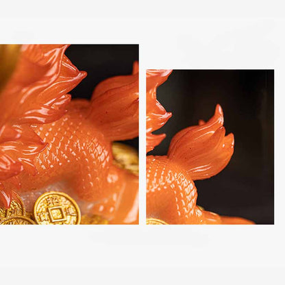 Mythstone Color Changing Small Kirin Resin Tea Pet Home Figurine Decoration