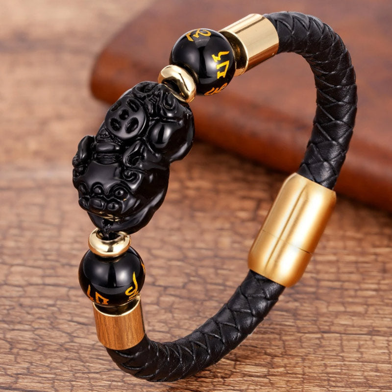 FengShui Tiger Eye Pixiu Bracelet