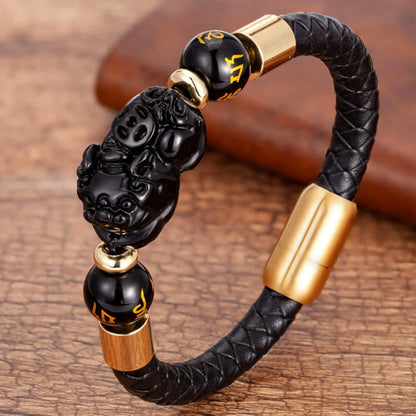 FengShui Tiger Eye Pixiu Bracelet