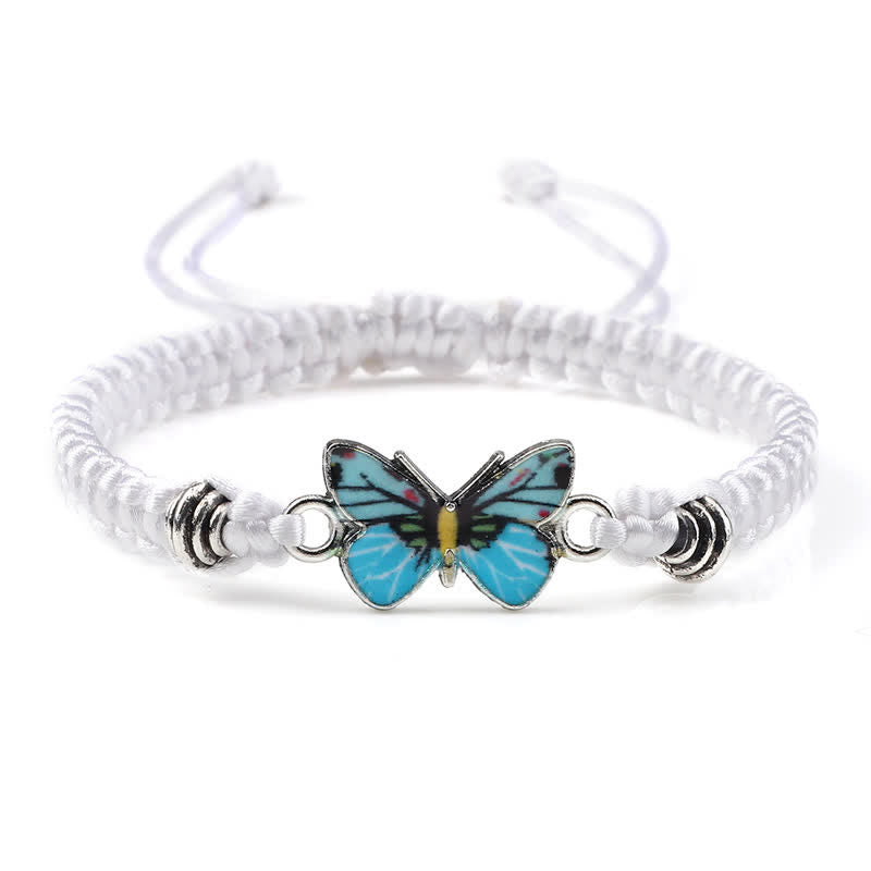 Pulsera con dije de mariposa y amor por la libertad de Mythstone