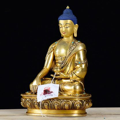 Mythstone Shakyamuni Compassion Copper Statue Decoration