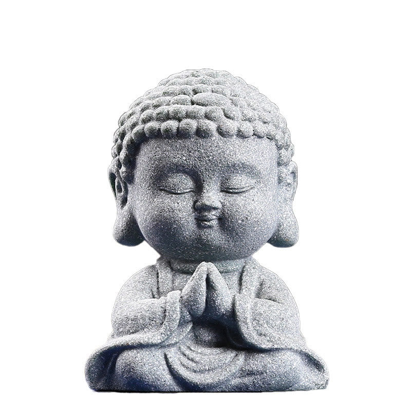 Mythstone Meditation Praying Buddha Compassion Serenity Home Decoration