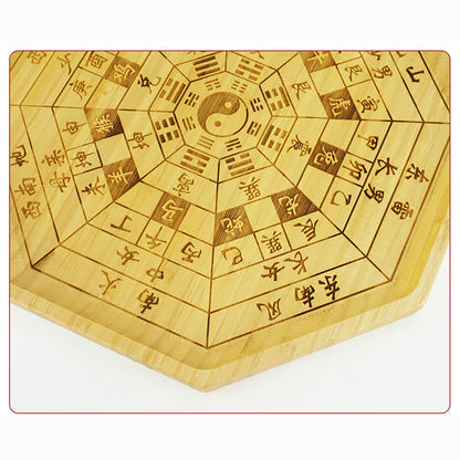 Mythstone Feng Shui Bamboo Bagua Map Harmony Energy Map