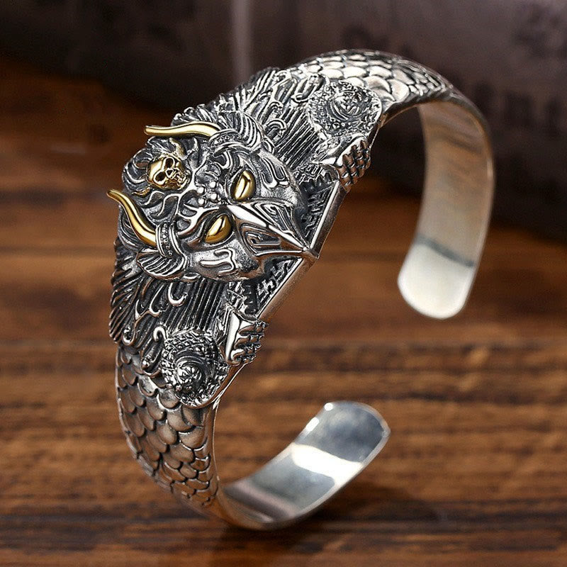 Mythstone Tibetan Garuda Bird Wisdom Protection Bracelet Bangle