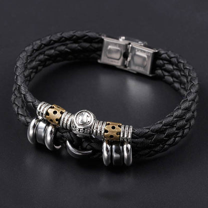 Mythstone 12 Constellations of the Zodiac Hematite Protection Bracelet