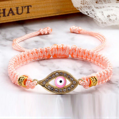 Mythstone Evil Eye Keep Away Evil Spirits String Bracelet