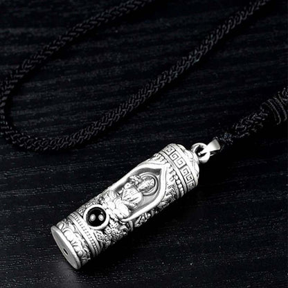 Mythstone Chinese Zodiac Natal Buddha Projection Prosperity Necklace Pendant