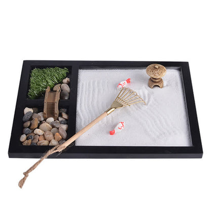 Mythstone Koi Fish Small Bridge Calm Peace Meditation Zen Garden Decoration