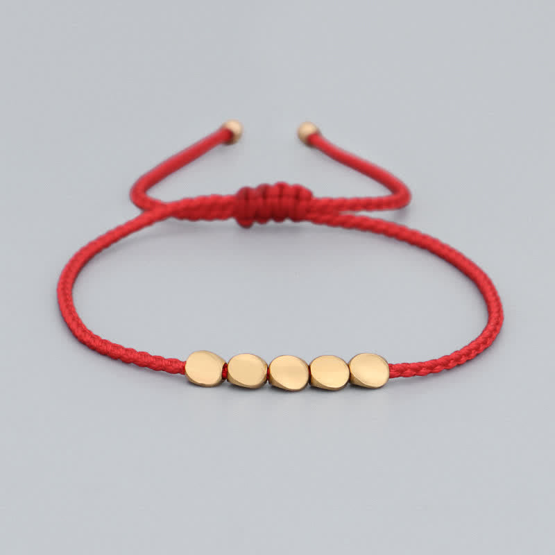 Mythstone FengShui Lucky Red String Bracelet