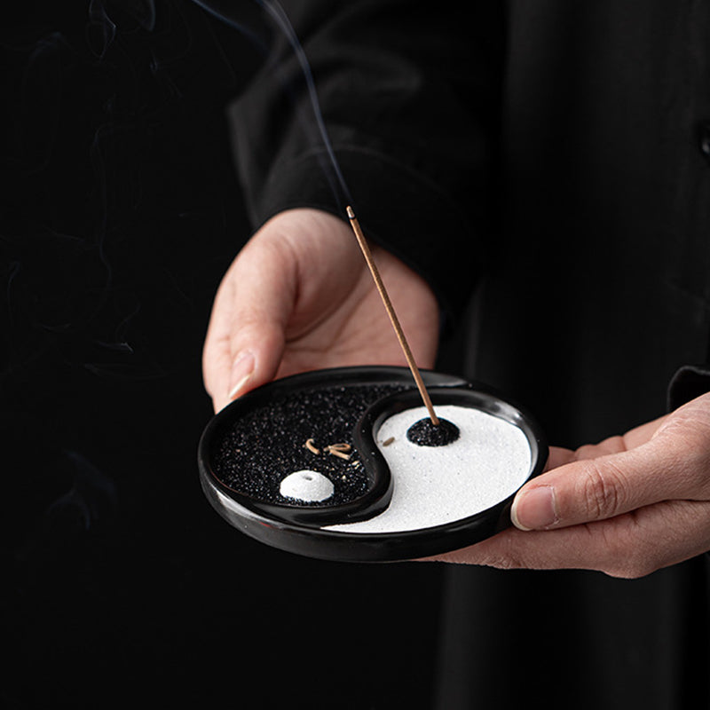 Mythstone Yin Yang Zen Balance Incense Holder